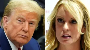 Donald Trump se sienta en el banquillo en Nueva York en un juicio histórico