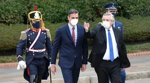 Pedro Sánchez llegó a la Argentina para reunirse con Alberto Fernández y empresarios