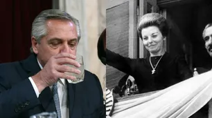 Incómodo reclamo de la CGT a Alberto Fernández: colocar el busto de Isabel Perón en la Casa Rosada