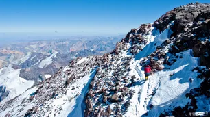 Verano terrible para los alpinistas: murió un escalador noruego a 6 mil metros en el Aconcagua