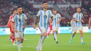 La Selección Argentina venció por 2 a 0 a Indonesia