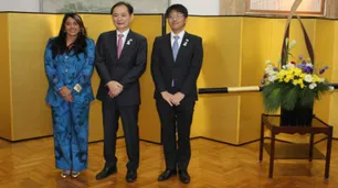 La Embajada del Japón celebró su fiesta nacional en homenaje al natalicio de Su Majestad el Emperador