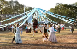 Fiesta gaucha en Los Reartes