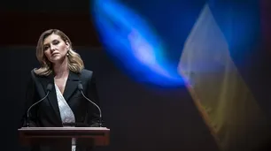 De folclorista a soldado: Olena Zelenska lamentó el cambio de intereses de su hijo a causa de la guerra