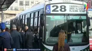 Paro sorpresivo de colectivos: qué líneas no prestarán servicio desde medianoche