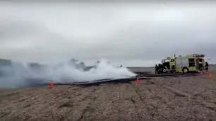 Cayó una avioneta en Venado Tuerto: hay dos muertos