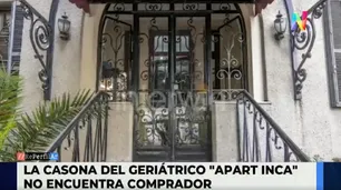 El geriátrico "Apart Inca" está a la venta tras la polémica por los casos de covid-19 y no encuentra comprador