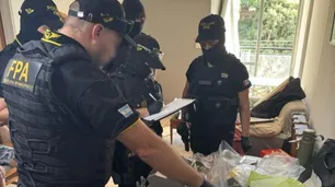 Dos barrabravas de Racing de Córdoba fueron detenidos por integrar una banda narco