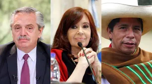 Alberto Fernández y Cristina Kirchner felicitaron a Pedro Castillo por su victoria en Perú