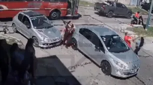 Video: la novia del ladrón muerto en Avellaneda atacó al policía que se defendió del asalto