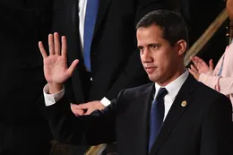 Trump y el Congreso de EEUU ovacionaron al "presidente legítimo" venezolano Juan Guaidó