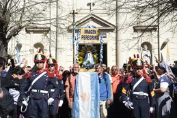 Una multitud con la Virgen: las mejores fotos de la 50a. peregrinación juvenil a Luján