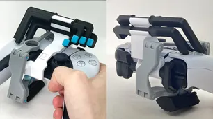 Un youtuber creó un accesorio de joystick para personas con una mano