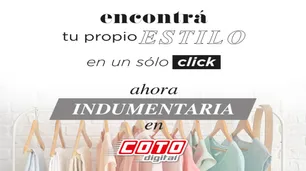 Coto lanza toda su línea de Indumentaria en su sitio de e-commerce