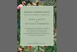 Macri y Awada en la boda de Sonia, la hija de Nicolas Caputo, en Punta del Este