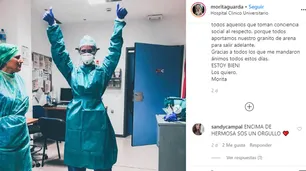 El emotivo relato de una médica argentina desde una guardia en España