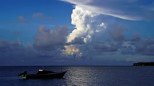 Tonga: las cenizas tras la erupción del volcán dejan un “paisaje lunar”