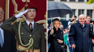 Caído en el desprestigio, el rey Juan Carlos no fue invitado a la jura de su nieta Leonor