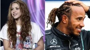 Shakira volvió a Barcelona con sus hijos y fue a ver a Lewis Hamilton