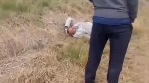 Un hombre intentó iniciar un incendio en Córdoba: los videos del momento en que lo detuvieron