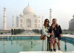 En busca de inversiones: Mauricio Macri fue recibido con honores en la India