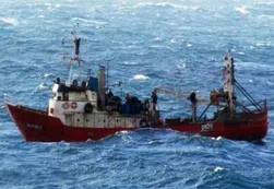 Se hundió un pesquero en la costa de Rawson: un muerto y nueve desaparecidos