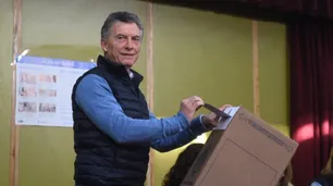 Votó Mauricio Macri: "Esta elección define los próximos 30 años"