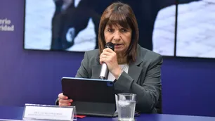 Patricia Bullrich presenta su proyecto de ley Antibarras con el objetivo de endurecer penas