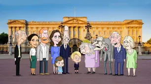La familia real es un dibujo: polémica por la sátira animada "The Prince"