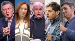 Macri, Vidal, Larreta, Kicillof y Máximo abrieron la campaña con cruces y chicanas