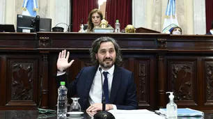 El senador Pablo Blanco presentó una moción de censura contra Santiago Cafiero por su "violencia verbal"