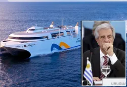 El gobierno uruguayo canceló la concesión del Buquebus