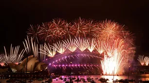 Así celebraron Australia y las islas del Pacífico el Año Nuevo 2021