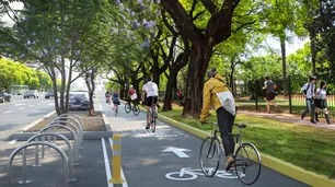 Con más ciclovías y espacios verdes, rediseñarán la avenida Del Libertador