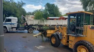 Temporal en Alta Gracia: ríos crecidos, granizo, autos arrastrados y ayuda provincial