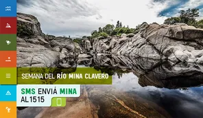 Votar una maravilla, el río Mina Clavero