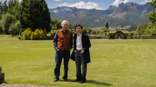 Ted Turner con Jorge Fontevecchia: "El futuro está en la Patagonia"