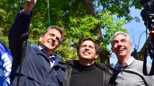 En vivo | Massa y Meoni participan de la prueba del tren a Pinamar