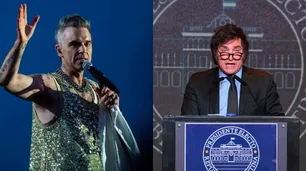 El sorpresivo mensaje de Robbie Williams sobre Javier Milei