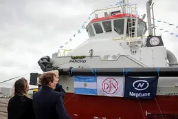 Jan De Nul presenta su nueva draga de inyección de agua
