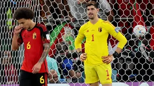 Ni Courtois pudo salvar al frío belga del calor marroquí: 2-0