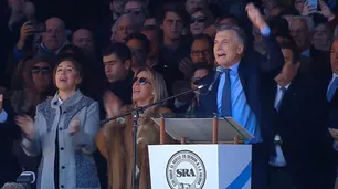 Macri inauguró La Rural: "Se tienen que terminar las retenciones a exportaciones"