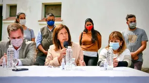 Arabela Carreras: "Solicitamos formalmente la intervención de las fuerzas federales"