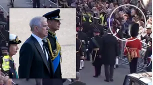 "Eres un viejo enfermo": gritos contra el príncipe Andrés en el funeral de Isabel II