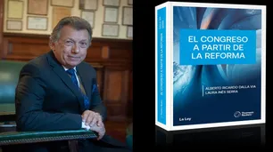 Alberto Dalla Vía presentó su nuevo libro sobre el Congreso y la democracia argentina