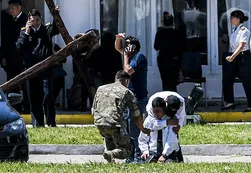El momento en que los familiares se enteraron de la explosión