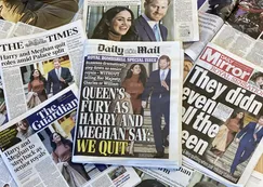 "Megxit": una reina "furiosa" exige salida rápida tras el shock causado por Harry y Meghan