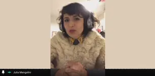 Julia Mengolini: “Yo no soy ni más ni menos militante que Nelson Castro”