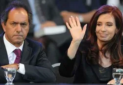 Tras la derrota, Cristina recibió a Daniel Scioli en Olivos
