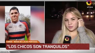 Habló la novia de uno de los rugbiers imputados: "Son chicos de bien, estudian y trabajan"